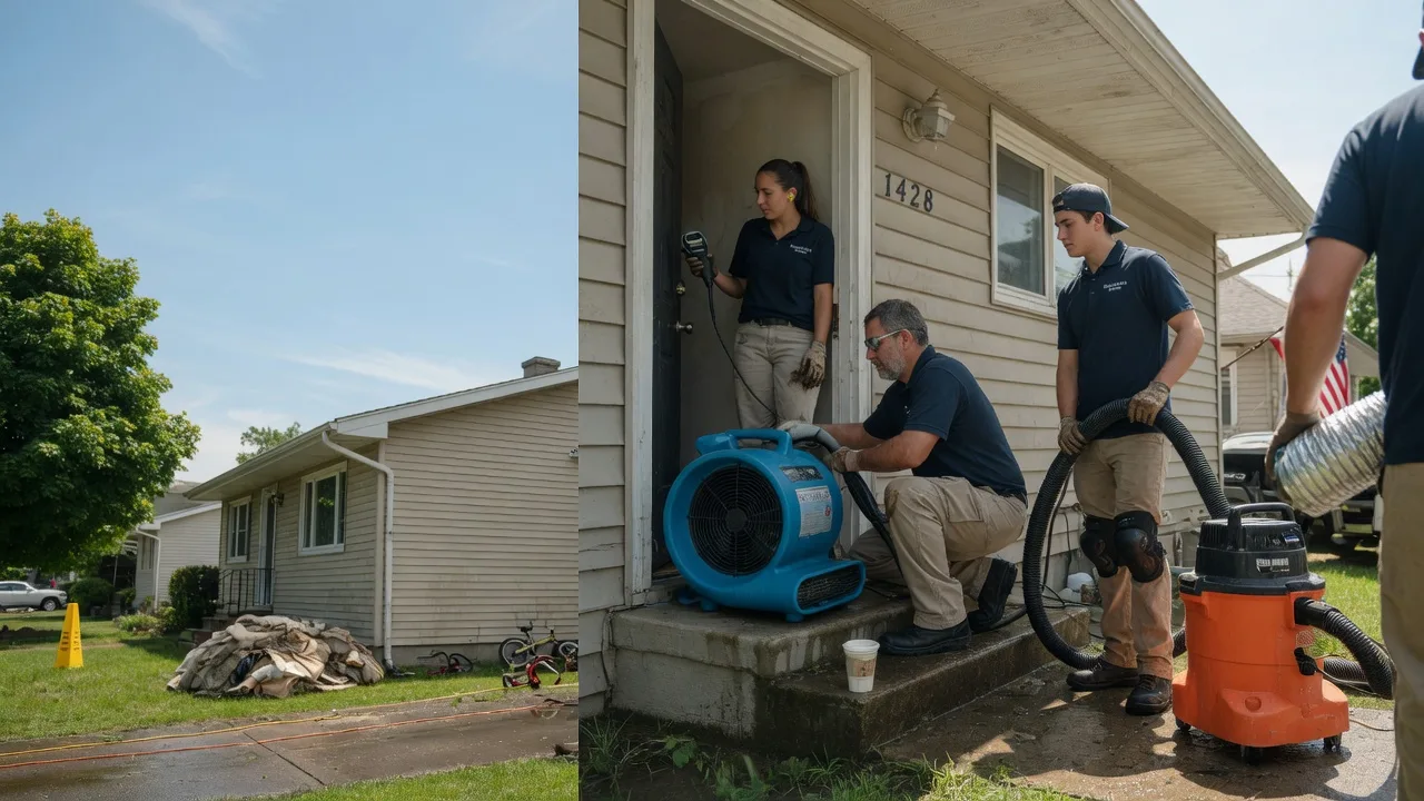 Water Damage Restoration in Lesage, WV near me
